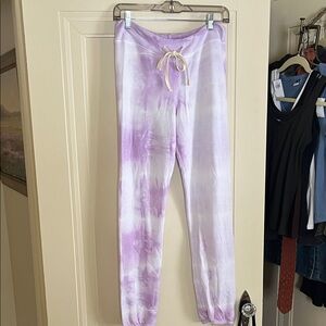 Sundry Tie Dye Joggers Light Purple Size XS/0